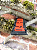 Нашивка ( шеврон патч patch ) тактическая ДУШНИЛА 3D PVC на липучке 10х3 черная (2504419) - ВОЕНТОРГ ТЫЛОВИК