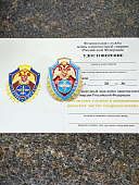 Знак нагрудный ФСВНГ ( Росгвардия ) РФ ОТЛИЧНИК СЛУЖБЫ в авиационных воинских частях (подразделениях) (2301635) - ВОЕНТОРГ ТЫЛОВИК