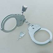 Наручники Handcuffs БР - 1КФ ( БР-С БРС ) КРАБ конвойные с фиксатором никелированные (3204003) - ВОЕНТОРГ ТЫЛОВИК
