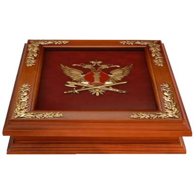 Ключница настенная ФСИН деревянная 290х340х90 (4311047) - HAKKI.RU