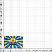 Флаг ВВС ( Военно-воздушные силы ) СССР 70х105 (4702021) - ВОЕНТОРГ ТЫЛОВИК