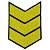 Знак - годичка ( нашивка шеврон ) нарукавный за выслугу лет ( по годам службы ) 15 лет вышитый (2508040) - HAKKI