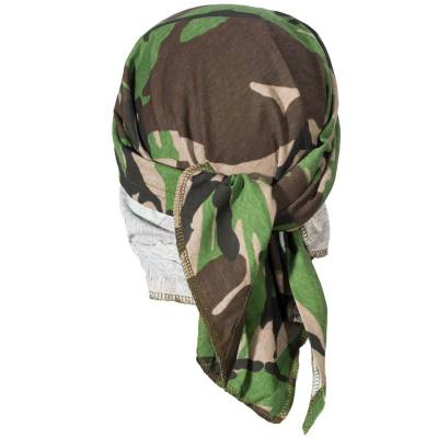 Бандана ( косынка ) камуфлированная трикотажная кукла зеленая (1410035) - HAKKI.RU
