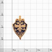 Знак фрачный ФСБ России на пимсе (2302067) - ВОЕНТОРГ ТЫЛОВИК