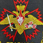 Вымпел большой с вышивкой части ГРУ ГШ ВС России 25х32 черный (4504033) - ВОЕНТОРГ ТЫЛОВИК