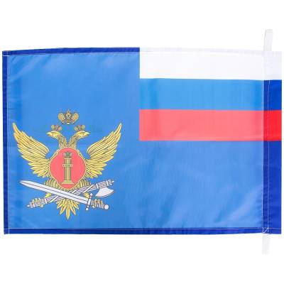 Флаг ФСИН ( Федеральная служба исполнения наказаний ) РФ 40х60 (4704977) - HAKKI.RU