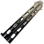 Нож бабочка ( балисонг ) BENCHMADE складной черно-серый (3915012) - ВОЕНТОРГ ТЫЛОВИК