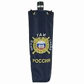 Сумка для бутылки с символикой ОРУД ГАИ ГИБДД МВД России вышитая темно-синяя (4414006) - ВОЕНТОРГ ТЫЛОВИК
