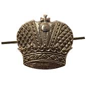 Эмблема ( знак ) петличная ( петлица ) Казачья ( шапка Мономаха ) золотистая (2102187) - ВОЕНТОРГ ТЫЛОВИК