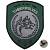 Нашивка ( шеврон патч patch ) тактическая TIMBERWOLVES / Israel Airsoft Team 3D PVC ( пластизоль ) на липучке 8х10 зеленая (2504196) - HAKKI
