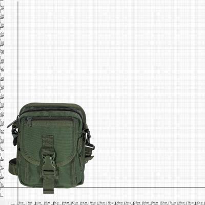 Сумка ( барсетка ) Азимут ( Azimut ) Гном поясная тактическая MOLLE оливковая (3310852) - HAKKI.RU