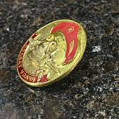 Знак нагрудный Солдат удачи ( череп в краповом берете ) круглый закрутка (2301587) - ВОЕНТОРГ ТЫЛОВИК