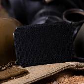 Нашивка ( шеврон патч patch ) тактическая флаг России ( триколор ) 3D PVC ( пластизоль ) на липучке 7х5 черная (2504750) - ВОЕНТОРГ ТЫЛОВИК