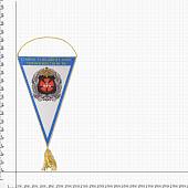 Вымпел средний ГРУ ГШ ВС РФ шелк треугольный белый (без стойки) (4503063) - ВОЕНТОРГ ТЫЛОВИК