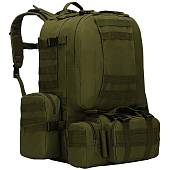 Рюкзак TAC тактический Tactical Military Combat 30х55х35 57 л оливковый (3306755) - ВОЕНТОРГ ТЫЛОВИК