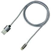 Кабель ( провод ) Х-CABLE для подключения портативных электронных устройств USB / Micro / магнитный контакт серый (4002041) - ВОЕНТОРГ ТЫЛОВИК