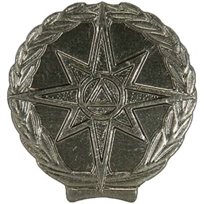 Эмблема ( знак ) петличная ( петлица ) МЧС защитная (2102104) - HAKKI.RU