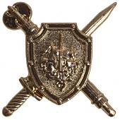 Эмблема ( знак ) петличная ( петлица ) Военная полиция ВС РФ золотистая (2102989) - ВОЕНТОРГ ТЫЛОВИК