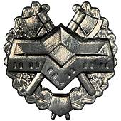 Эмблема ( знак ) петличная ( петлица ) Спецстрой защитная (2102092) - ВОЕНТОРГ ТЫЛОВИК