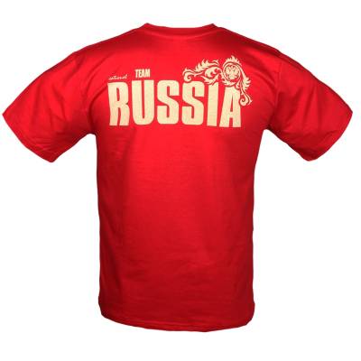 Футболка Team Russia (двуглавый орел) красная (1208230) - HAKKI.RU
