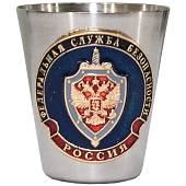 Набор подарочный с символикой ФСБ России / Герб ( орел ) РФ ( фляга 9 OZ-270 мл+стопки 2х30 мл+стопка складная 1х150 мл+лейка) (4801934) - ВОЕНТОРГ ТЫЛОВИК