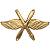 Эмблема ( знак ) петличная ( петлица ) ВВС России золотистая (2102086) - HAKKI