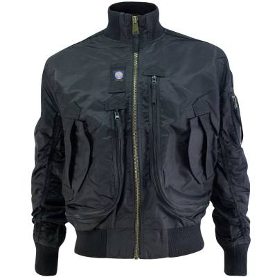 Куртка ( бомбер ) 726 GEAR демисезонная черная (1105928) - HAKKI.RU