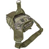 Сумка-органайзер TAC через плечо тактическая MOLLE камуфлированная camo-multi (3310330) - ВОЕНТОРГ ТЫЛОВИК