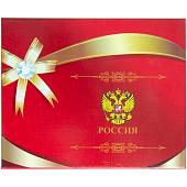 Набор подарочный с символикой ФСБ России / Герб ( орел ) РФ ( фляга 9 OZ-270 мл+стопки 2х30 мл+стопка складная 1х150 мл+лейка ) (4801877) - ВОЕНТОРГ ТЫЛОВИК