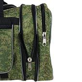Сумка раздвижная камуфлированная с боковым карманом 55х30х27 45 л 10 м цифра зеленая (3310045) - ВОЕНТОРГ ТЫЛОВИК