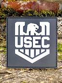 Нашивка ( шеврон патч patch ) тактическая USEC 3D PVC на липучке 7х7 черная (2504437) - ВОЕНТОРГ ТЫЛОВИК