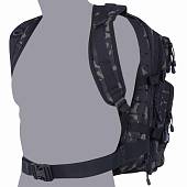 Рюкзак TAC тактический Assault Laser Cut 22х46х30 30 л камуфлированный camo-multi черный (3306037) - ВОЕНТОРГ ТЫЛОВИК