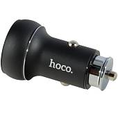 Автомобильное зарядное устройство HOCO ( ХОКО )  для телефона USB 2 разъема 3,1A max черное (11050013) - ВОЕНТОРГ ТЫЛОВИК