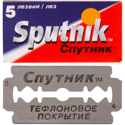 Лезвие для бритья Sputnik ( Cпутник )  5  штук (3502003) - HAKKI.RU