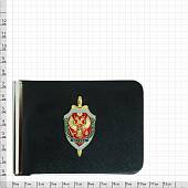Зажим для денег ( купюр ) с символикой ФСБ ( Федеральная служба безопасности ) РФ черный (4202102) - ВОЕНТОРГ ТЫЛОВИК