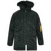 Куртка NORD DENALI аляска HUSKY DENALI BLACK LINE черная (1105174) - ВОЕНТОРГ ТЫЛОВИК