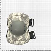Защита тактическая TAC противоударная Classic ( наколенники, налокотники ) ACU цифра белая (3218003) - ВОЕНТОРГ ТЫЛОВИК