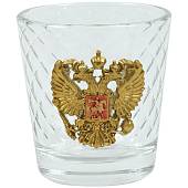 Набор подарочный с символикой Герб ( орел ) России / Москва / Санкт-Петербург графин ( штоф ) высокий со стопками ( рюмками ) (4801171) - ВОЕНТОРГ ТЫЛОВИК