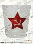 Набор подарочный с символикой ГРУ ГШ ВС РФ / Звезда СССР ( графин ( штоф ) низкий + стопки ( рюмки ) 6x50 мл ) (4801182) - ВОЕНТОРГ ТЫЛОВИК