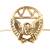 Эмблема ( знак ) петличная ( петлица ) Железнодорожные войска золотистая (2102126) - HAKKI.RU Эмблема ( знак ) петличная ( петлица ) Железнодорожные войска золотистая (2102126) - HAKKI.RU