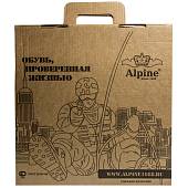 Ботинки ( берцы ) Альпинист ( Alpine ) Protector 757М зимние мех натуральный черные (1501960) - ВОЕНТОРГ ТЫЛОВИК