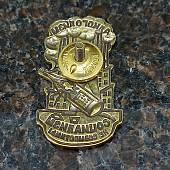 Знак нагрудный Алкоголизм и социализм - не совместимы закрутка (2305982) - ВОЕНТОРГ ТЫЛОВИК