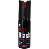 Средство самообороны ( газовый баллончик ) ТехКрим BLACK OC+CS аэрозольно-струйный 25 мл (3102996) - ВОЕНТОРГ ТЫЛОВИК