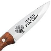 Нож с символикой ФСКН России / За мир без наркотиков необходимо бороться 65х13 в чехле 3911030) - ВОЕНТОРГ ТЫЛОВИК
