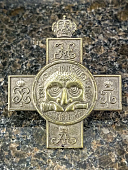 Знак нагрудный ( крест ) Полковой ЛЕЙБ ГВАРДИИ 1 Артиллерийской бригады (2301396) - ВОЕНТОРГ ТЫЛОВИК