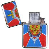 Зажигалка ФСБ Холодная голова, горячее сердце (бензин) (4403161) - ВОЕНТОРГ ТЫЛОВИК