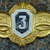 Знак нагрудный Классность рядового состава 3 класс булавка (2301999) - ВОЕНТОРГ ТЫЛОВИК