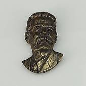 Знак фрачный из серии известные личности - Максим Горький бронзовый (2302979) - ВОЕНТОРГ ТЫЛОВИК