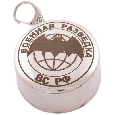 Стопка ( рюмка ) с гравировкой Военная Разведка ВС РФ (3405007) - HAKKI.RU