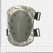 Защита тактическая TAC противоударная Classic ( наколенники, налокотники ) ACU цифра белая (3218003) - ВОЕНТОРГ ТЫЛОВИК
